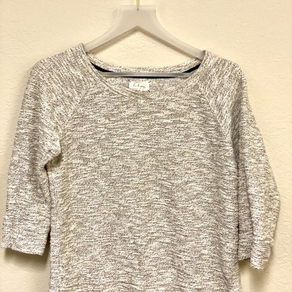 Lou & Gray Softspeckled Jersey‎ Knit Top, Size Small - Picture 4 of 4